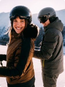 Rossignol outlet en la Sierra de Gúdar - pareja