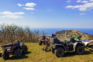 Alquiler de quads en la Sierra de Gúdar - ruta en quad